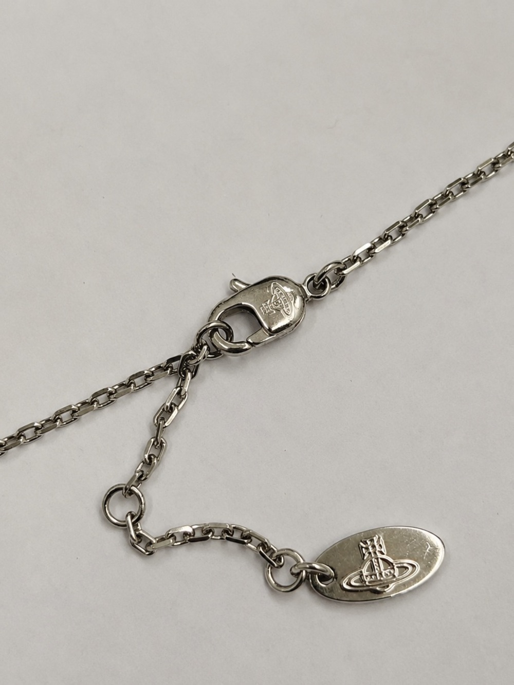 Vivienne Westwood Lucrece Crystal Orb Pendant Necklace – Silver - Picture 6 of 11